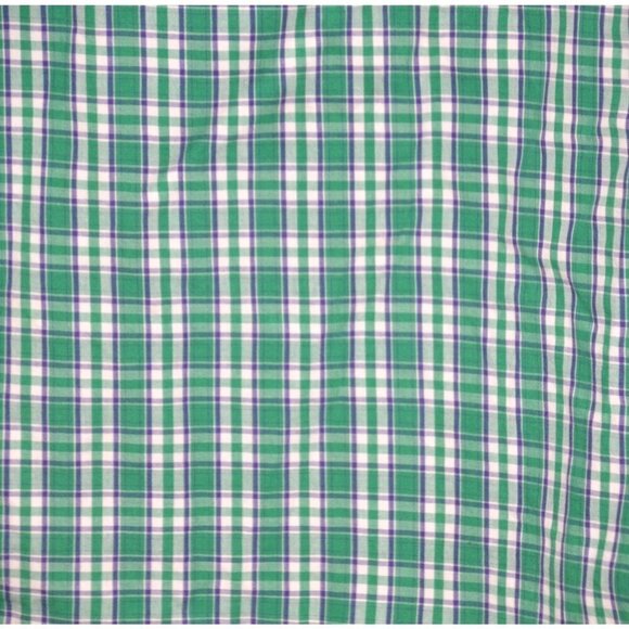 Ralph Lauren Blake Men's Green Plaid Button Up Shirt XL Embroidered Logo Casual - Picture 6 of 8